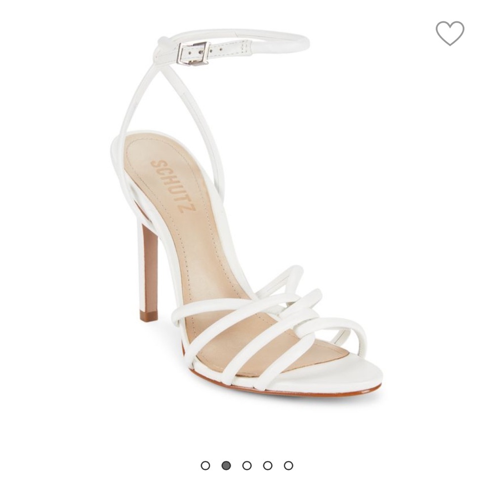 Schutz Shoes |Rachel Nappa Leather heeled sandal